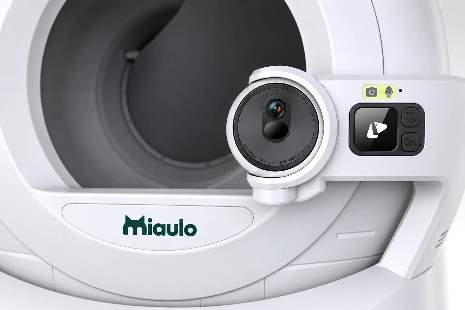 Close-up of the Miaulo Vision camera module